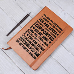 Encouragement – Leather Journal