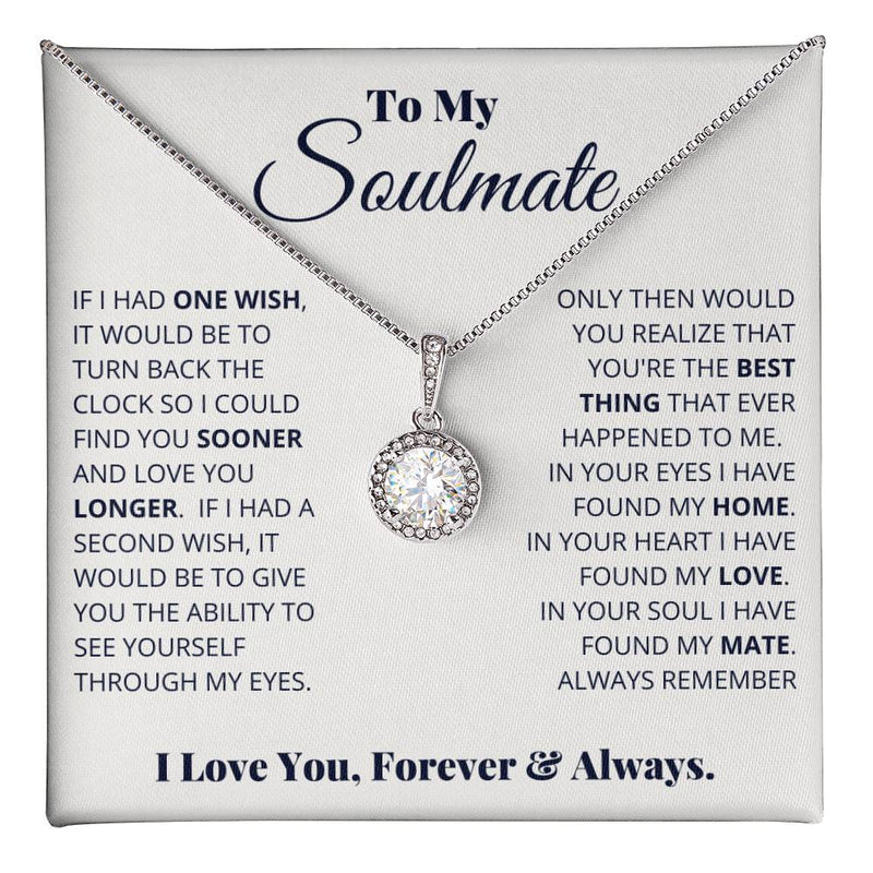 To My Soulmate - Eternal Hope Necklace