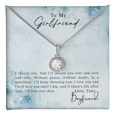 To My Girlfriend - Eternal Hope Necklace