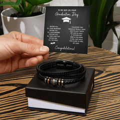 To My Boy Graduation Dreams (Love You) – Bracelet